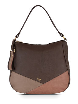 Baggit - Shaleem Y G Z Brown Large Hobo Handbag