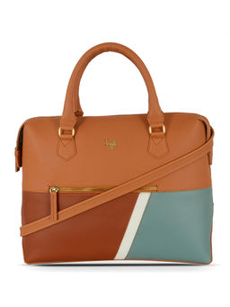 Baggit - Matchy Y G Z Tan Large Duffel Handbag