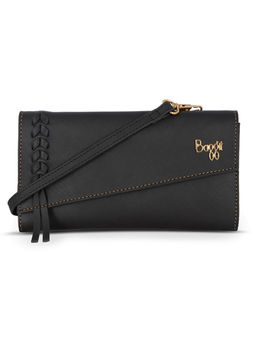 Baggit - Knot Y G X Black Large Wallet