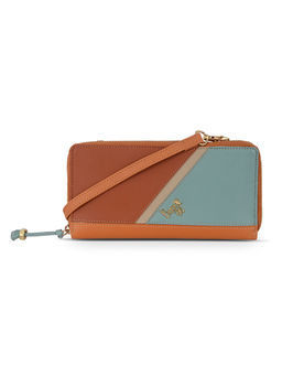 Baggit - Patchy Y G X Tan Large Wallet