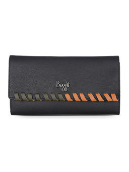 Baggit - Zemma Y G X Black Large Wallet