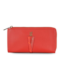 Baggit - Felix Y G X Red Large Wallet