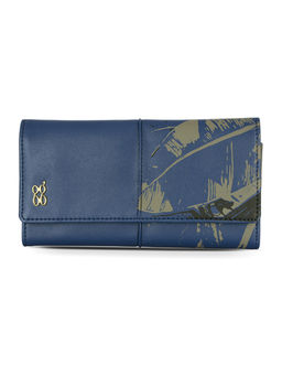 Baggit - Thai Y G X Blue Large Wallet