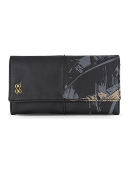 Baggit - Thai Y G X Black Large Wallet