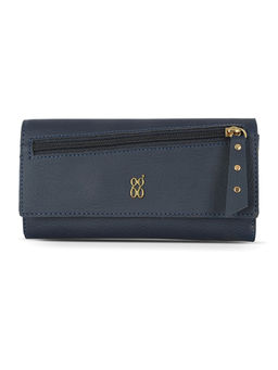 Baggit - Pancake Y G X Blue Large Wallet