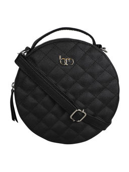 Bagsy Malone - Black Round Cut Sling Bag