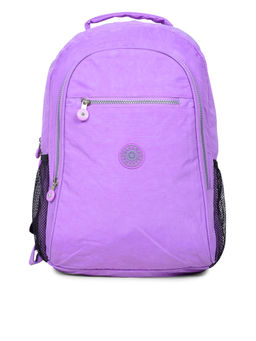 Bahama - CRINKLE Light Purple Color Nylon Material Soft Medium Size Backpack - FH-2067013006