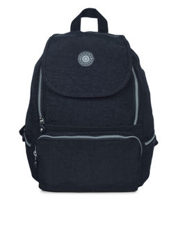 Bahama - CRINKLE Black Color Nylon Material Soft Medium Size Backpack - FH-2921012001
