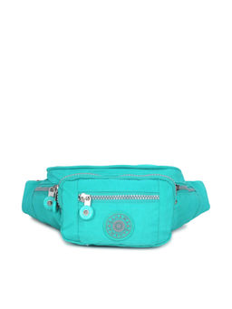 Bahama - CRINKLE Blue Color Nylon Material Soft Medium Size Waist Bag - FH-2998041002