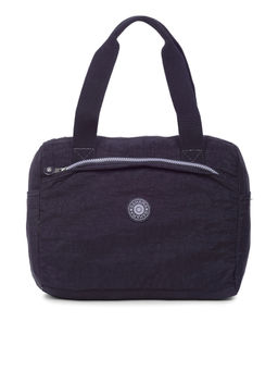 Bahama - CRINKLE Black Color Nylon Material Soft Medium Size Handbag - FH-3201022001