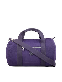 Bahama - CRINKLE Purple Color Nylon Material Soft Medium Size Handbag - FH-809022007