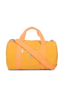 Bahama - CRINKLE Yellow Color Nylon Material Soft Medium Size Handbag - FH-809022008