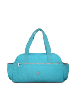Bahama - CRINKLE Blue Color Nylon Material Soft Medium Size Handbag - FH-815023002