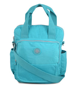 Bahama - CRINKLE Blue Color Nylon Material Soft Medium Size Shoulder Bag - FH-9044031002
