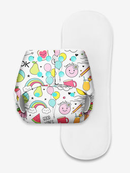 BASIC - Free size Pocket Diaper With Dry Feel Soaker-Doodles