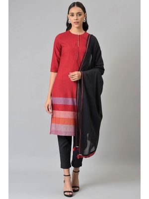 Women Multicolor Rayon Floral Printed Kurta With printed Pant & Dupatta