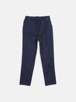 Blue Giraffe - Navy Blue Boys Trousers