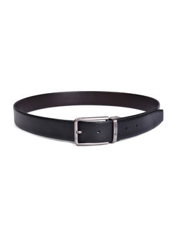 BELWABA - Black & Brown Men Reversible Leather Belt