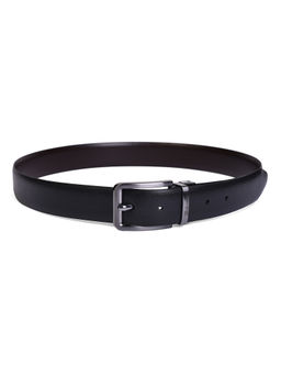BELWABA - Black & Brown Men Reversible Leather Belt