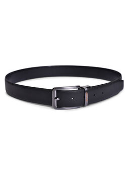 BELWABA - Black Men Reversible Leather Belt