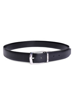 BELWABA - Black Men Reversible Leather Belt