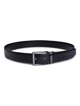 BELWABA - Black Men Reversible Leather Belt