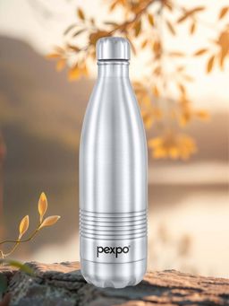 Pexpo - Echo Dlx Silver Stainless Steel Vacuum Insulated Hot & Cold Flask - 1000 ml