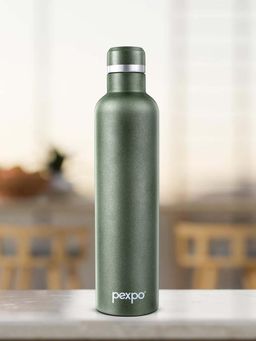 Pexpo - Oreo Military Green Stainless Steel Vacuum Insulated Hot & Cold Flask - 750 ml