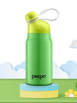 Pexpo - Piano Green Stainless Steel Vacuum Insulated Hot & Cold Flask - 425 ml