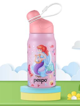 Pexpo - Piano Pink Mermaid Stainless Steel Vacuum Insulated Hot & Cold Flask - 425 ml