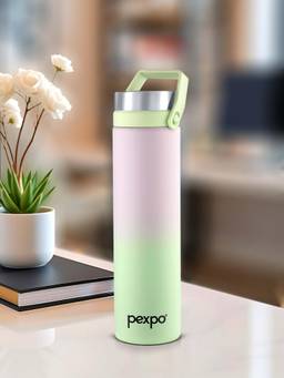 Pexpo - Polar Green-Purple Ombre Stainless Steel Vacuum Insulated Hot & Cold Flask - 500 ml