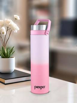 Pexpo - Polar Pink-Purple Ombre Stainless Steel Vacuum Insulated Hot & Cold Flask - 500 ml