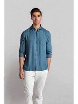 Crocodile - Comfort Fit Full Sleeves Spread Collar Shirt