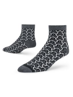 Dynamocks - Trios - Men and Women Ankle Length Socks - Free Size