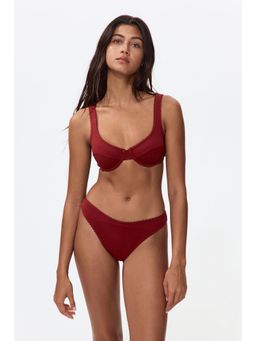 H&M - Women Red Bikini Top