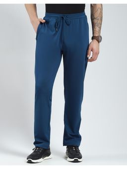 Monte Carlo - Mens Blue Solid Regular Fit Trackpant