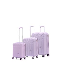 Genie - Dew Hard Luggage Trolley Bags -Lush Purple