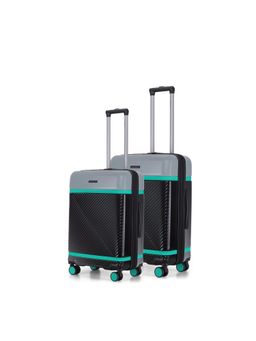 PROVOGUE - Linea Solid Black Trolley Bags (Pack of 2) S/M
