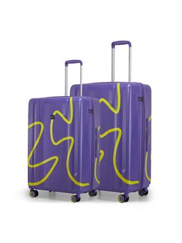 PROVOGUE - Loop Solid Blue Trolley Bags (Pack of 2) S/M