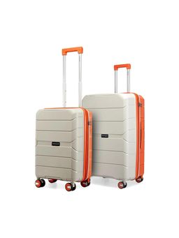 PROVOGUE - Cascade Solid Orange Trolley Bags (Pack of 2) S/M