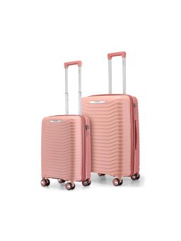 PROVOGUE - Coral Solid Rose Gold Trolley Bags (Pack of 2) S/M