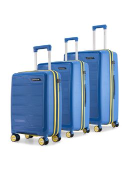 PROVOGUE - Spectrum Solid Blue Trolley Bags (Pack of 3) S/M/L