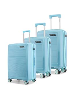 PROVOGUE - Spectrum Solid Blue Trolley Bags (Pack of 3) S/M/L