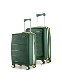 PROVOGUE - Spectrum Solid Green Trolley Bags (Pack of 2) S/M