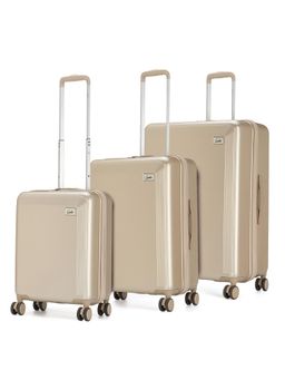 Genie - Rhythm Hard Luggage Trolley Bags - Champagne Chic