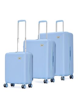 Genie - Rhythm Hard Luggage Trolley Bags - Sky Breeze