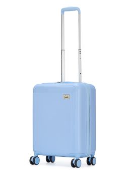 Genie - Rhythm Hard Luggage Dual Wheels Trolley Bag - Sky Breeze