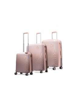 Genie - Scarlett Hard Luggage Trolley Bags - Coral Cloud