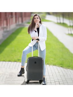 Delsey - Paris Marina Polycarbonate Cabin Hard Trolley Bag - Black