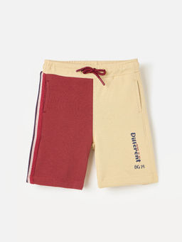 Blue Giraffe - Boys Red Polycotton Shorts